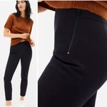 Everlane Women’s The Side-Zip Stretch Cotton Pant Black Work Pants Size 8 Photo 1