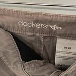 Dockers Women's Size 6 Short Gray Flat Front Bootcut Casual Pants Photo 3