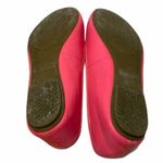 Lands' End  Women's 8.5B  Faux Leather Pink Flat Shoes Photo 7