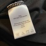 Alo Yoga  Black Leggings with Blue Waistband Photo 6