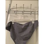 Kona Sol  Women's Gingham Swim Bikini Bottom Swimwear Size XL Blue White Photo 11