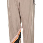 Wildfox  Tan Brown Atmosphere Cosmic Relaxed Knit Joggers Sweat Pants - M Photo 0