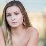 Charming Charlie dangly red, orange and gold earrings Photo 1