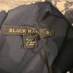 Black Halo  White and Blue Sheath Dress Photo 1