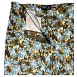 Style & Co  8P Multicolor Stretch Capri Pants Abstract Print Boho Side Slits Y2K Photo 7