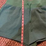 Nike  Like-New Women's size Large Teal & Blue Fleece Shorts Photo 6