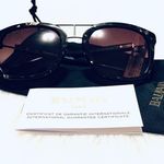 Balmain NWT  BL2106B 01 Tortoise,
Black / Brown lens 52mm sunglasses. Photo 2