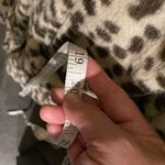 Paris Blues Faux Fur Animal Print Teddy Jacket Tan Brown Fall Winter Cozy coat Photo 9