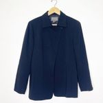 Lafayette 148  New York Black 2 Piece Blazer Skirt Set Size 8 Photo 5