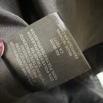 Tibi  Lamb Leather Navy & Black Mini Sheath Dress Women’s Size 6 Photo 3