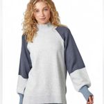 Mystree  Gray and Navy Sweater Photo 0