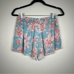 ASOS  Floral‎ Elastic Waist Shorts Sz 10 Photo 4