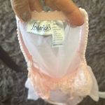 Frederick's of Hollywood , vintage Pink halter Lace Babydoll nightie dress small Photo 10