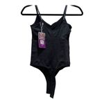Heyshape Snatched Thong Bodysuit, size Small Mesh square Black Size M Photo 4