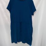 Cupshe NWT WO SIZE LARGE ROYAL Blue Short Sleeve Dress CASUAL DRAWSTRING WAIST Photo 6