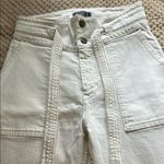 Abercrombie & Fitch  Cream Ultra-High Rise Jeans Photo 4
