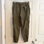 Aeropostale Womens L Jogger Cargo Pants High-Rise Cinched Twill Balloon Casual Photo 7