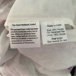 Rococo Sand NWTS Leila Silver Metallic Pink Blue Ruffle Mini Dress size large Photo 8