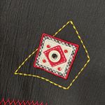 Koret Funky Vintage Black Button Photo 5