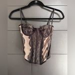 Urban Outfitters OUT FROM UNDER Coquette Sexy Corset Women’s Tank Top Sz M EUC Photo 1