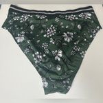 Sanctuary  CACTUS GREEN Floral Balinese High Waist Bikini Bottom XL Photo 3