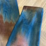 Beyond Yoga  Women’s Blue & Brown Tie Dye High Waisted Leggings - Size M Photo 3