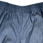 Vintage 90s Southwestern Appliqué Denim Button Up Shirt Gaucho Pants Set Medium Blue Photo 13