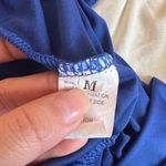 SheIn Royal Blue Sleeveless Romper Jumpsuit Size Medium Photo 7