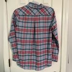 Vineyard Vines  Women's Pink and Blue Plaid Button Down Shirt size 2 Photo 3