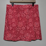 Ripskirt Dahlia Teaberry Wrap Cover Up Skirt Side Pockets EUC Sz L Beach Resort Pink Size L Photo 0