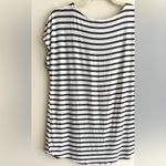 Green Envelope Grey and White Striped Short Sleeve T Photo 13