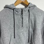 Snipes Sweatshirt Women M Gray Crop Gray Hoodie Streetwear Athleisure Casual Size M Photo 3