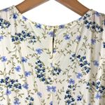 Studio Ease Vintage Women’s 12 Petite Yellow Floral Sundress Cottagecore 90s Photo 6