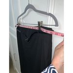 Talbots Women's Black Knee Length Pencil Skirt with Belt Size 8 Photo 6