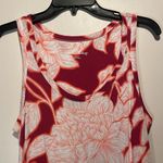 Soft Surroundings - Santiago Song Red Orange Floral Maxi Dress Beach- Size M Photo 5