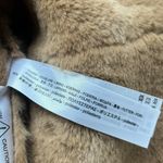 ZARA  Tan Shearling Suede Jacket NWOT size small Photo 6