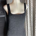 Cache Vintage 90s Beaded Black Flowy Maxi Formal Dress Gown Prom Wedding S Photo 3