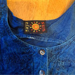 Raya Sun Rays Sun embroidered dress, 19” pit to pit and 35” shoulder to hem. Photo 2