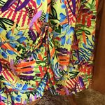 Kaktus Bright Tropical Flowers Maxi Dress Size L Photo 4