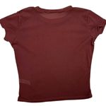 Free People  Intimately Crop Mesh Tee Bundle - Sizes XS & S, Brown and Dark Brown Photo 11