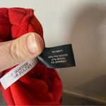 Boston Proper NWOT  Luxe Lounge Drawstring Wide Leg Pants Red Size L Photo 14