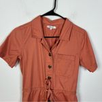 Madewell  Wide-Leg Utility Jumpsuit in Dried Coral Photo 2