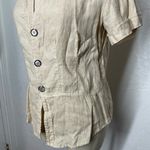 CP Shades  Light Tan Button-Up Shirt Photo 1