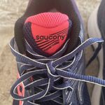 Saucony  Women's Cohesion 15 Running Shoes Size 8.5 Navy/Pink Comfort Athletic‎ Photo 5
