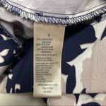 Rafaella Women’s Pants, Size 6 Ankle Skinny Cropped Blue, tan & white Photo 2