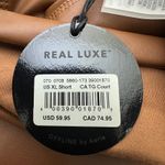 Aerie NWT OFFLINE by Real Luxe Leggings Womens XL Brown Faux Leather High Rise Photo 7