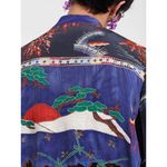 Desigual Lightweight Bomber Jacket US Large‎  Embroidered "Yhan" New Photo 8