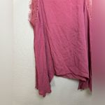Free People Intimately Dobby Dot Rose Pink Lace Trim Camisole Medium Cami Tank Photo 8