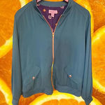 Susan Graver Hunter‎ Green with Gold Accepts Jacket Size Large Photo 0