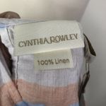 Cynthia Rowley NEW  100% Linen Striped Shift Dress Photo 4